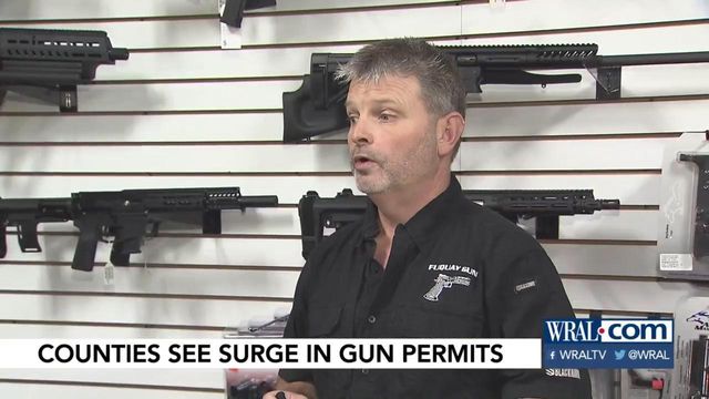 Gun stores running low on stock amidst social turmoil