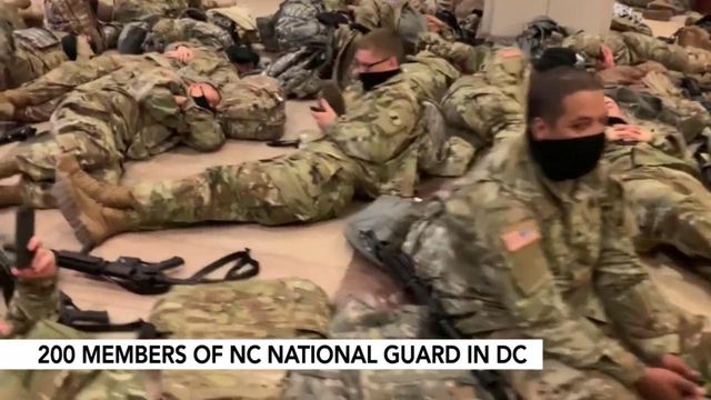 350 National Guardsmen called to Raleigh 