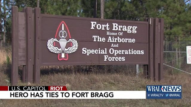 US Capitol hero Eugene Goodman has ties to Fort Bragg