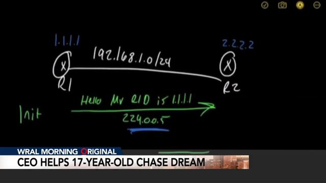 Cary CEO helps 17-year-old chase his dream