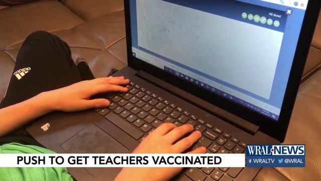 Wake school leaders push for teachers to get coroanvirus vaccine 