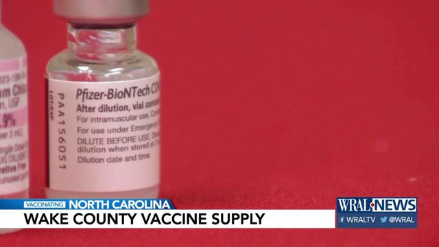 In Wake, COVID vaccine split between county, hospitals