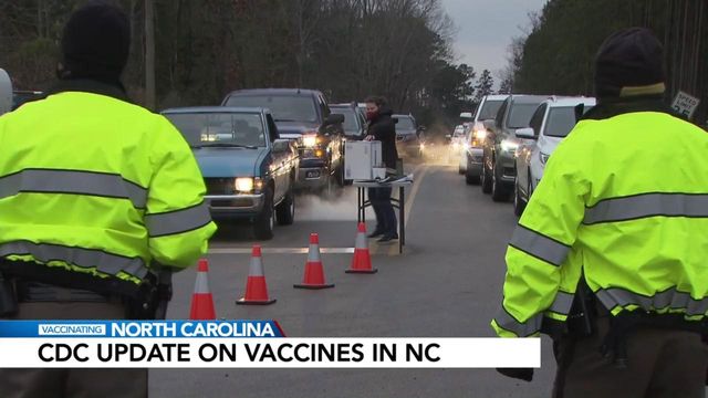 CDC gives update on vaccines in North Carolina 