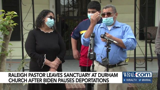After 3 years in sanctuary, Biden's policy allows Raleigh man to go home