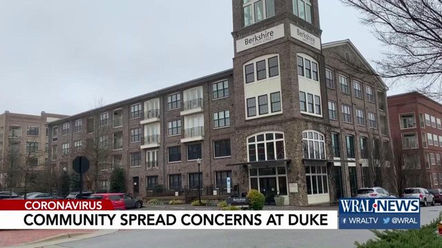 Concerns raised over community spread at Duke 