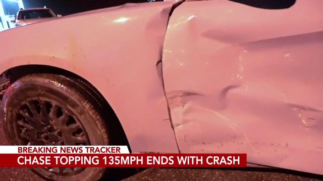 Woman leads NC trooper on high-speed chase