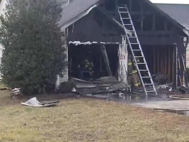 Man injured in Raleigh house fire