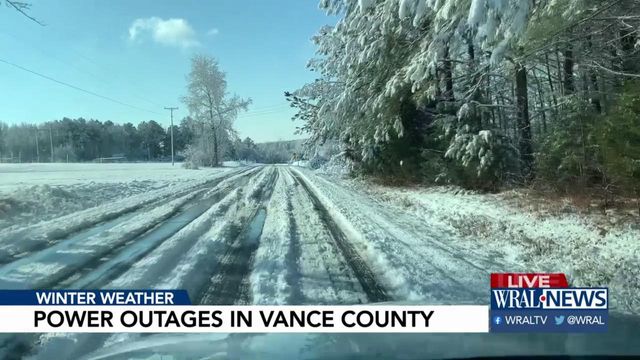 Around 1,000 lost power in Vance County