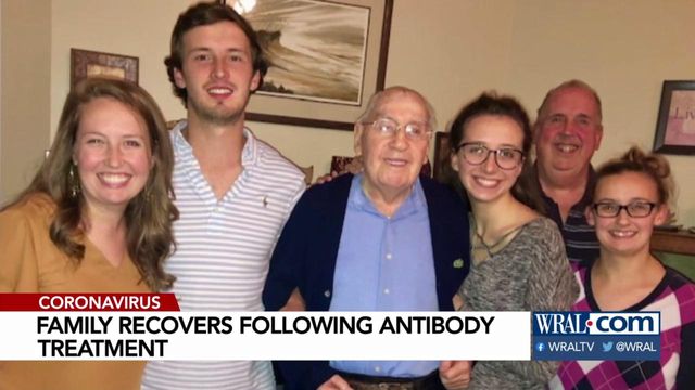 Family recovers following COVID antibody treatment