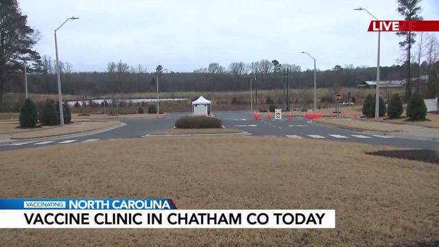 Chatham County takes steps to avoid waits for vaccines