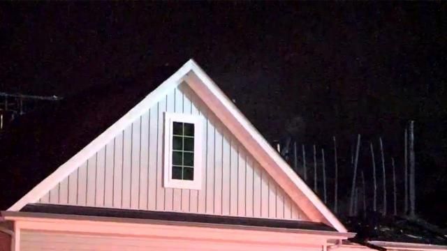Fire starts overnight at new Fuquay-Varina home