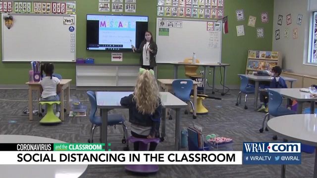 With students returning to classrooms, is six feet of distance really possible? 