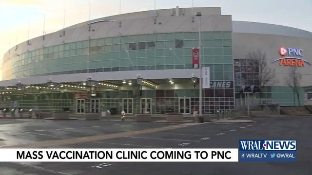 PNC Arena named mass vaccination site; how you can get on the list