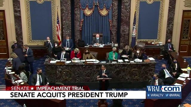 Senate votes to acquit Trump