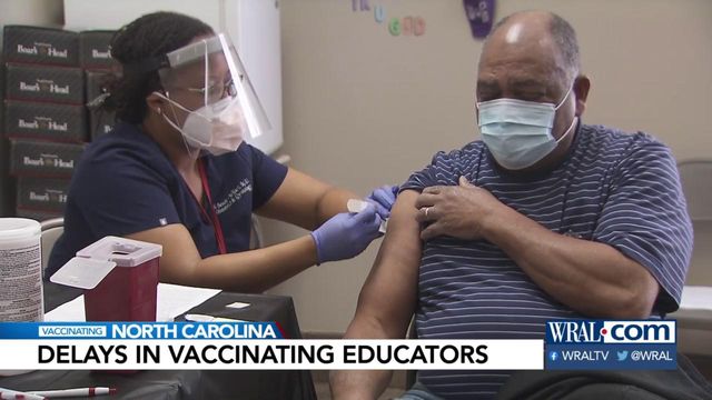 As educators and child care workers become vaccine-eligible, many counties lack the supply to help