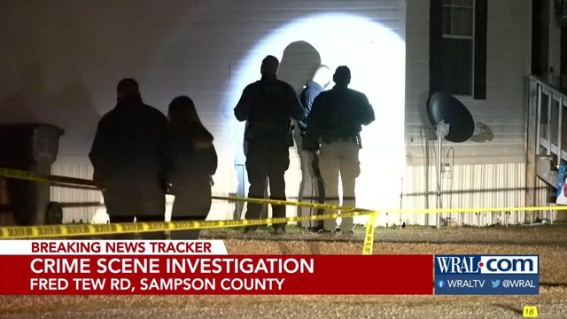 Investigation at Samspon County home after reported shooting
