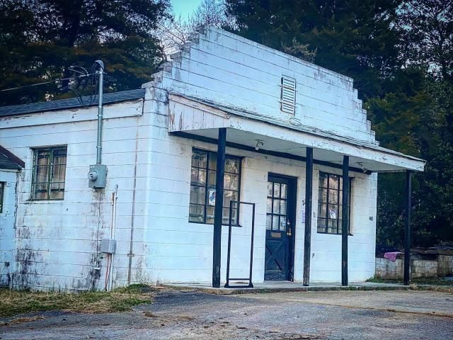 Old store from Friendship community that now serves as a church.