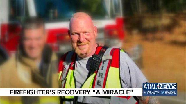 Beloved Moore County firefighter recovering after 40 days in ICU