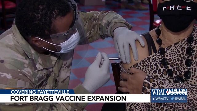 DOD beneficiaries can get COVID vaccine at Fort Bragg
