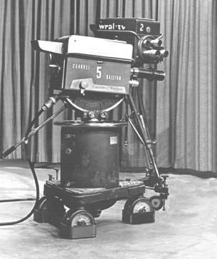 WRAL Studios, Winter 1958 © WRAL.COM