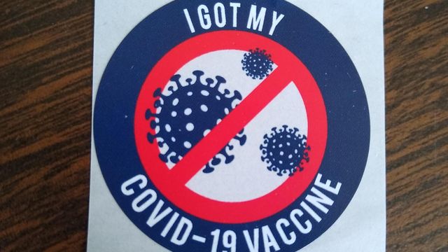 COVID vaccine stickers: A look at different sticker designs from around the Triangle