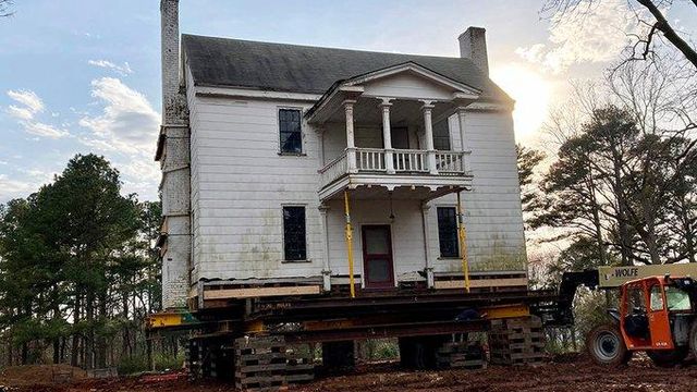 Nancy Jones House: Cary moves 218-year-old historic home