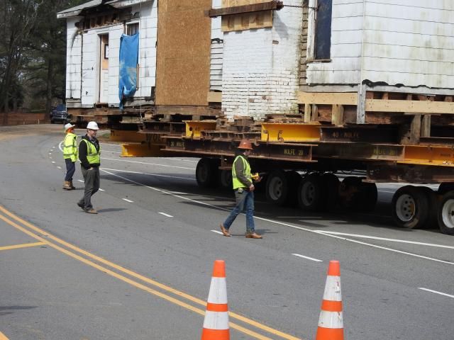 The Town of Cary is moving the Nancy Jones House, a 218-year-old home, which is the oldest remaining house in Cary. Photo courtesy of Brent Miller, Friends of Page-Walker.