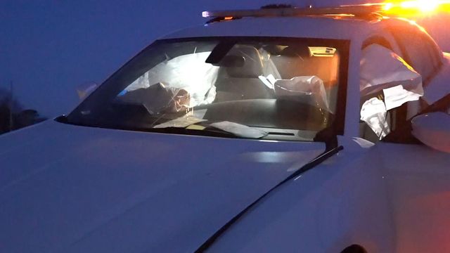 Johnston County deputy injured in car crash