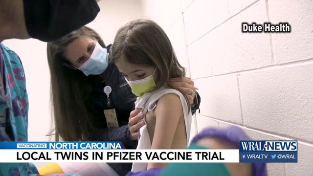 9-year-old twins participate in Pfizer vaccine trial