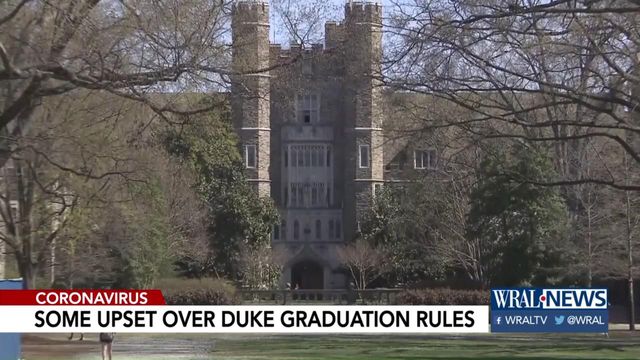Some upset over Duke graduation rules 