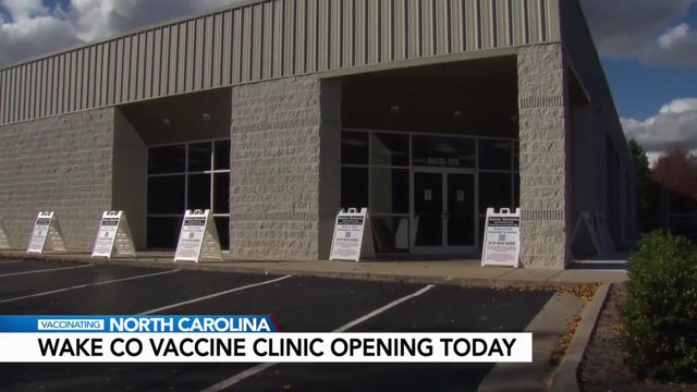 Wake County gets record number of vaccine doses, opens new vaccine site