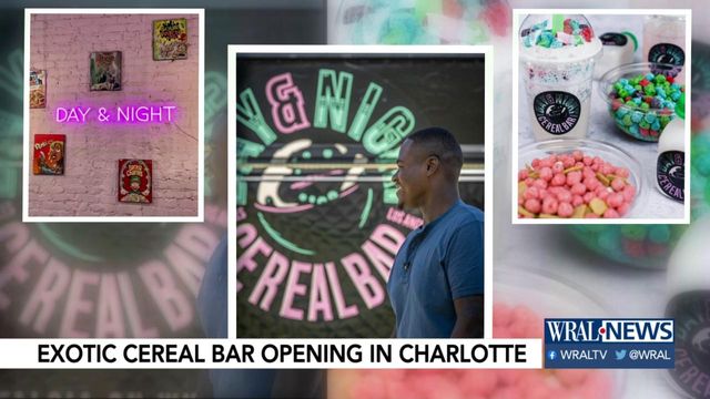 Exotic cereal bar opens in Charlotte 
