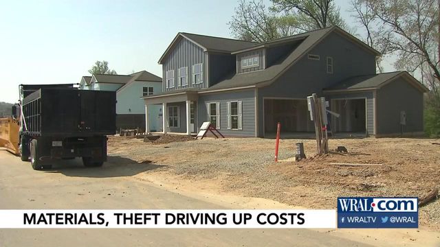Building materials, thefts drive up housing costs