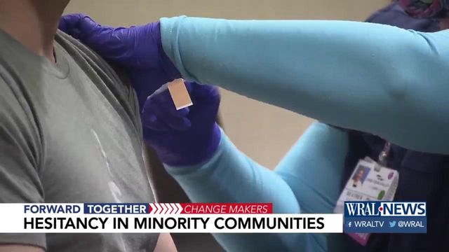 COVID vaccine hesitancy in minority communities