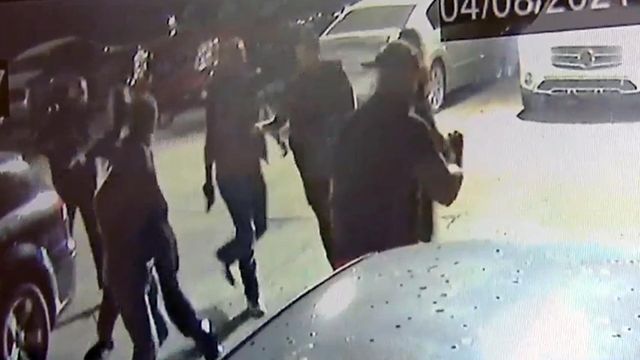 Fight, shooting caught on Fayetteville bar's security cameras
