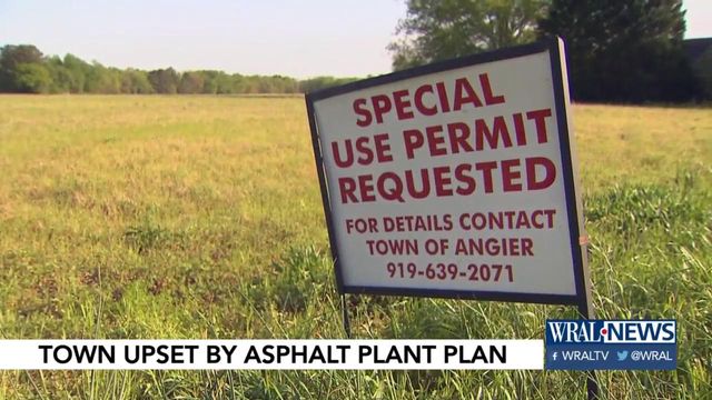 Town upset by asphalt plant plan 