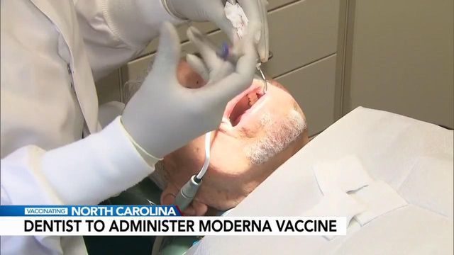 Goldsboro dentist begins administering COVID-19 vaccines