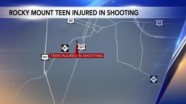 Rocky Mount teen hospitalized in shooting