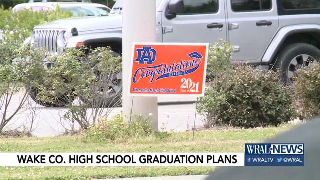 Wake County high schools finalizing 2021 graduation plans