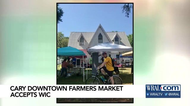 Cary Farmers Market now accepting WIC vouchers
