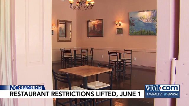 Restaurants prepare for crowds as restrictions lift June 1