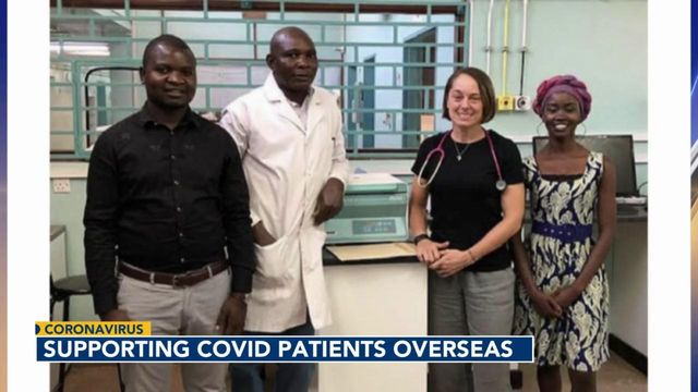 Cary woman helping support COVID-19 patients overseas