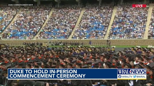 Duke in-person graduation means bump in business for Durham
