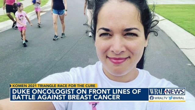 Mother's breast cancer battle inspires Duke doc