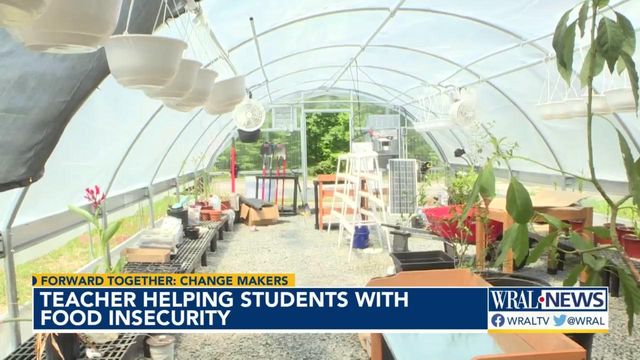 Durham teacher helps battle food insecurity for his students