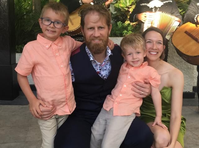 Both brothers, ages 5 and 7, got a COVID vaccine as part of a trial at Duke.