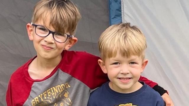 Both brothers, ages 5 and 7, got a COVID vaccine as part of a trial at Duke.