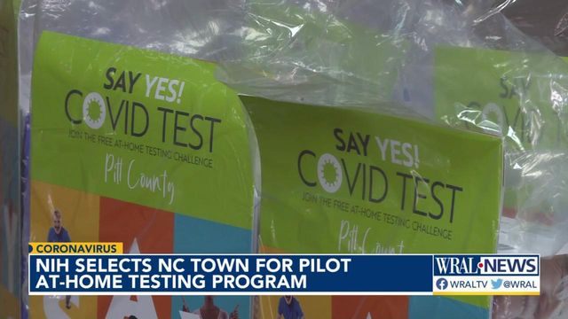 NIH selects NC town for pilot at-home COVID-19 testing program