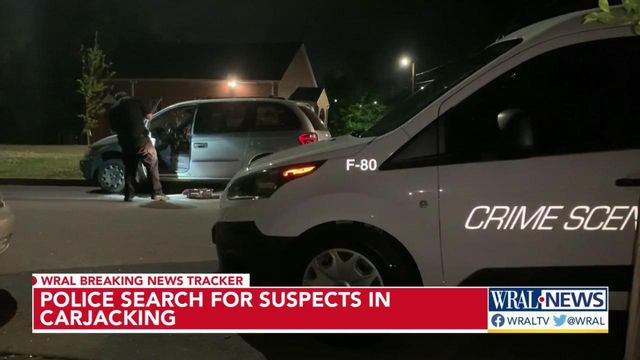 Car chase ensues after Durham carjacking