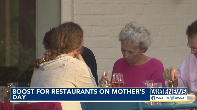 Returning to normal: Mother's Day weekend brings business boom for Triangle restaurants